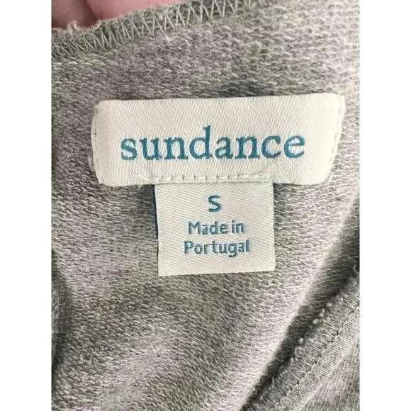 Sundance Catalog Alessia Jumpsuit Graphite Gray ShortSleeve Waist Tie Size Small - Picture 9 of 9